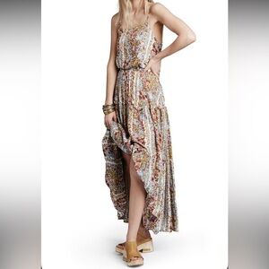 Free People Valerie Spring Garden Maxi Dress - Size L